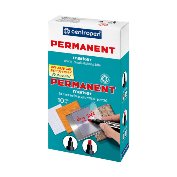 Verpakking permanent marker ronde punt