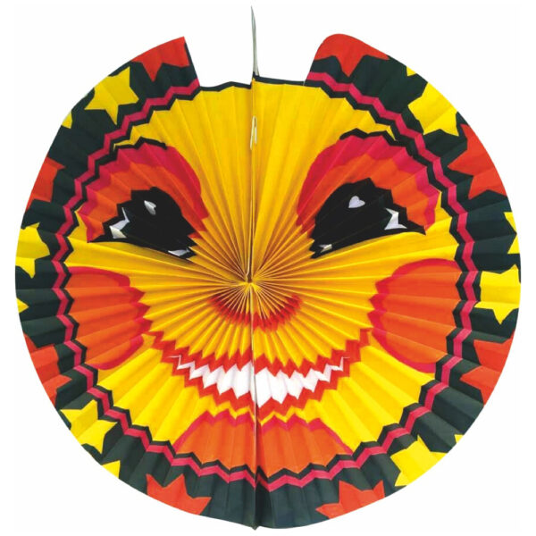 Lampion maan en zon met kaarshouder en ophangbeugel