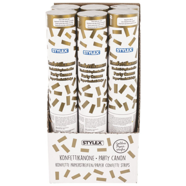 Confetti kanon goud
