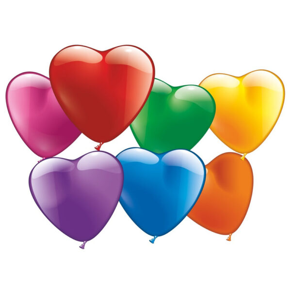 Ballonnen hart 10 stuks