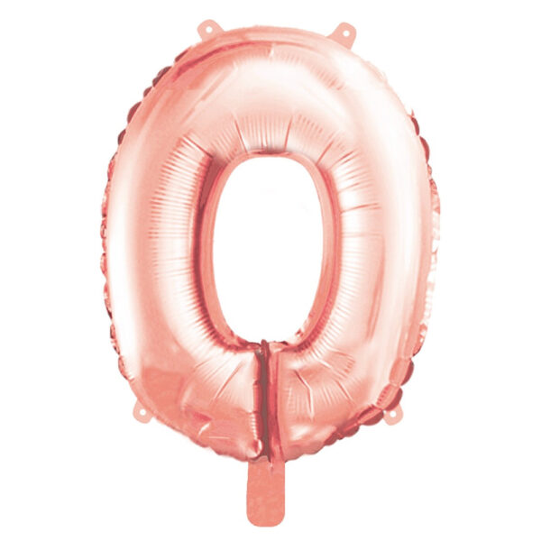 Folie ballon cijfer 0