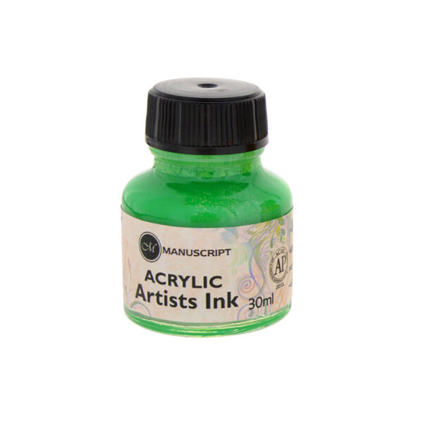 Acryl inkt smaragdgroen