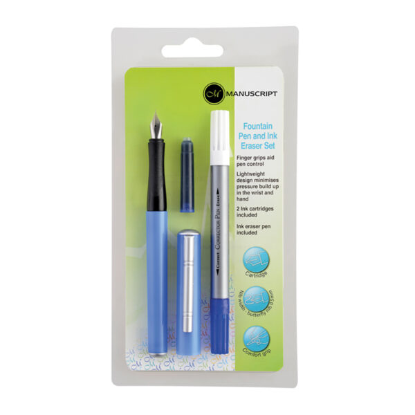 Klassieke vulpen met inktwisser
