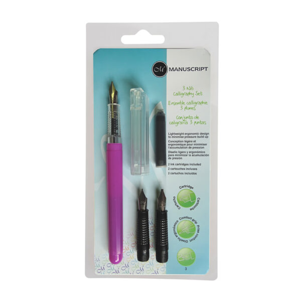 3 nib kalligrafie set