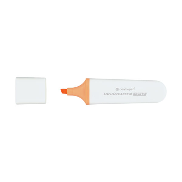 Markeerstift beitelpunt pastel oranje